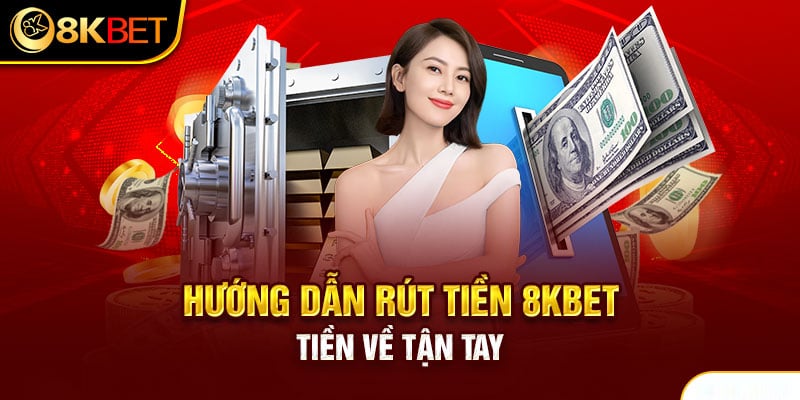 Thực hiện liên kết tài khoản ngân hàng khi rút tiền 8KBET