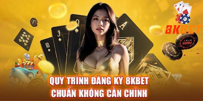 Quy trình đăng ký 8KBET chỉ với 3 bước cho tân thủ