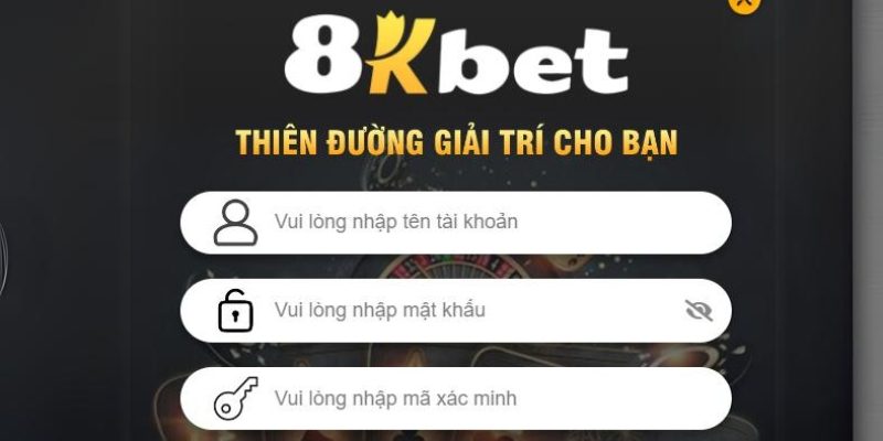 Hướng dẫn đăng nhập 8KBET